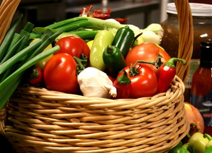 Local market in Pécs